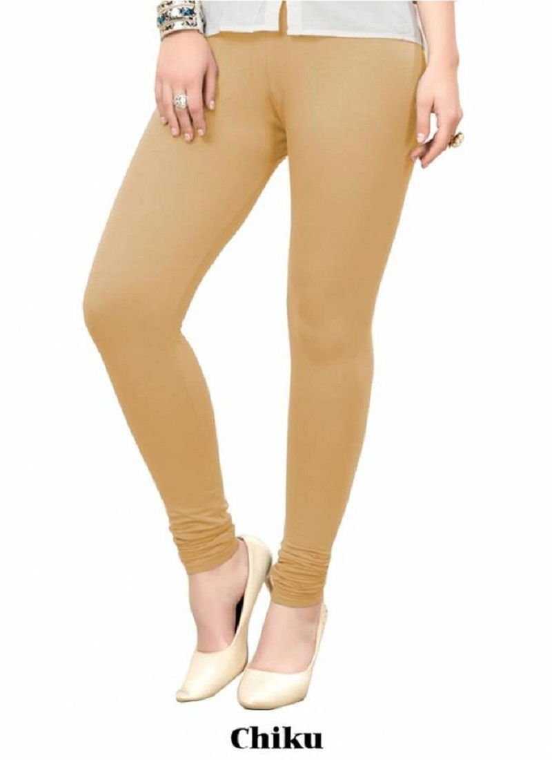 Regular Wear Plain Cotton Leggings Wholesale Collections